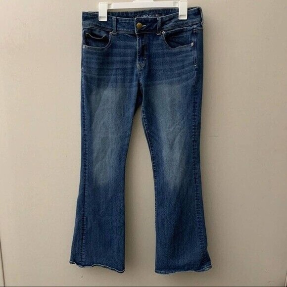 American Eagle Outfitters Denim - American Eagle Kick Boot Jeans Boot Cut Womens Size 10 regular